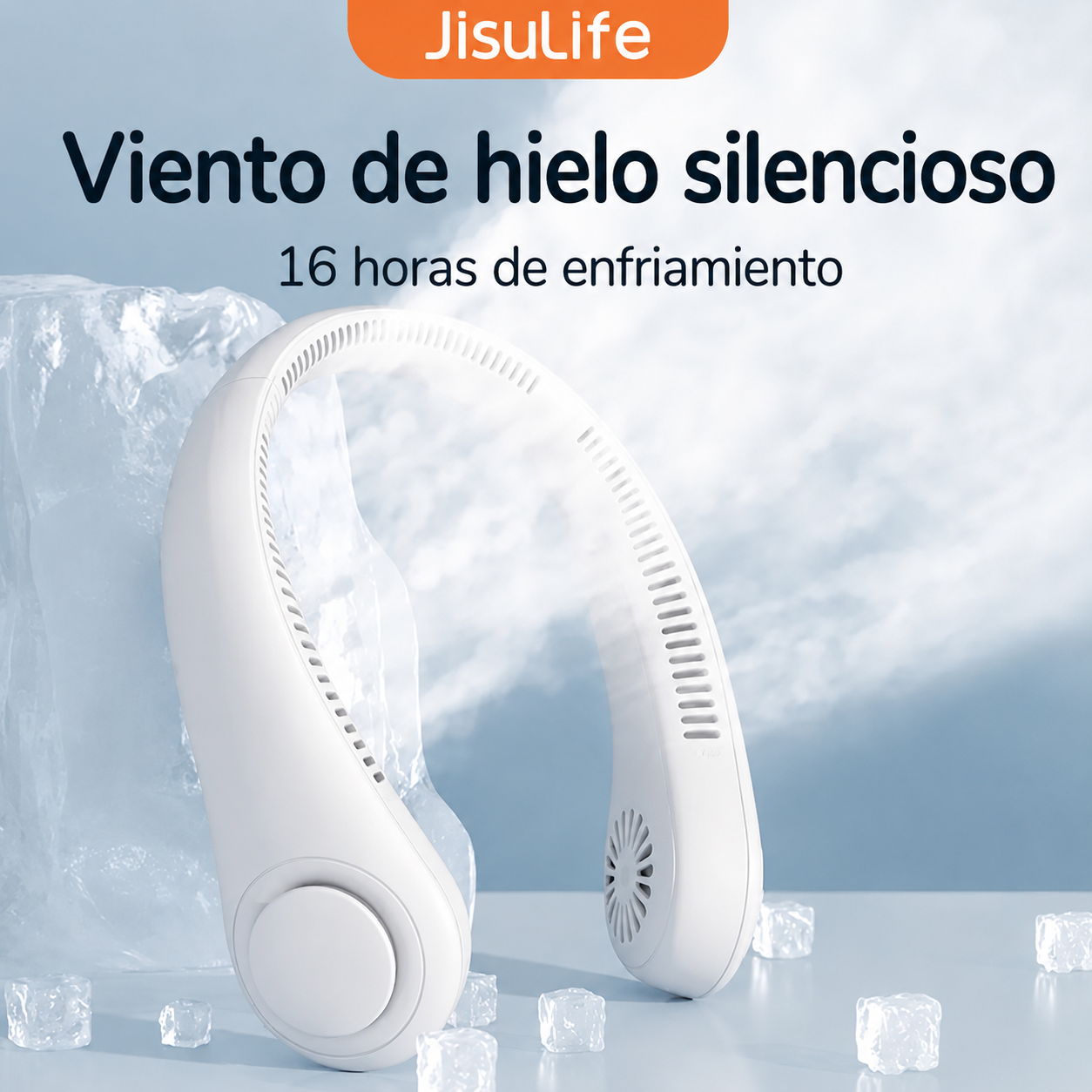 Ventilador de Cuello Portátil JISULIFE