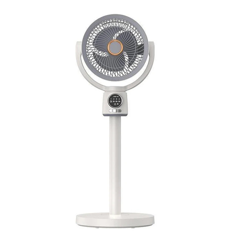 Ventilador de circulación de aire para el hogar, turbina eléctrica de convección silenciosa con temporizador, funciona con USB