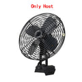 Ventilador de Camping de 10000/20000mAh, ventilador de Metal portátil inalámbrico de escritorio para pesca al aire libre de 6 pulgadas, ventilador de viento fuerte compatible con batería Makita de 20V
