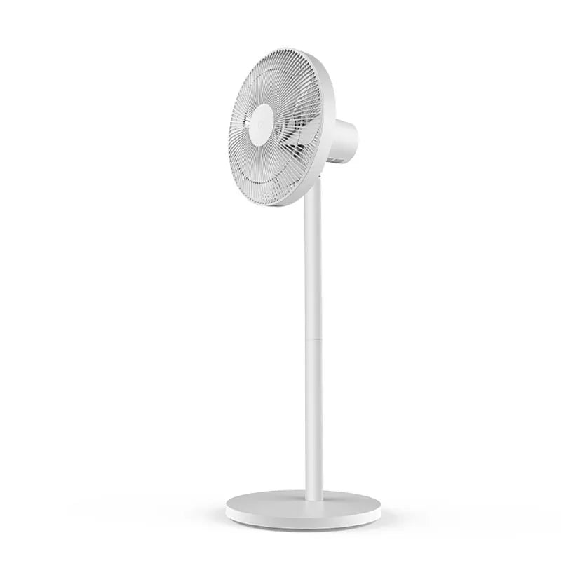 Ventilador de Piso con Cable MIJIA con 7 Aspas y Gran Flujo de Aire, Convertible para Uso en Escritorio y Piso, 90 °   Ventilador eléctrico de alcance ultra amplio para el hogar